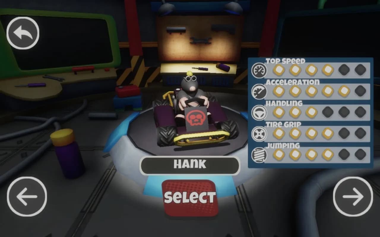 Moorhuhn Kart — скриншот 1