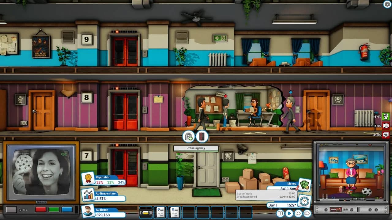 Mad Television Tycoon — скриншот 9