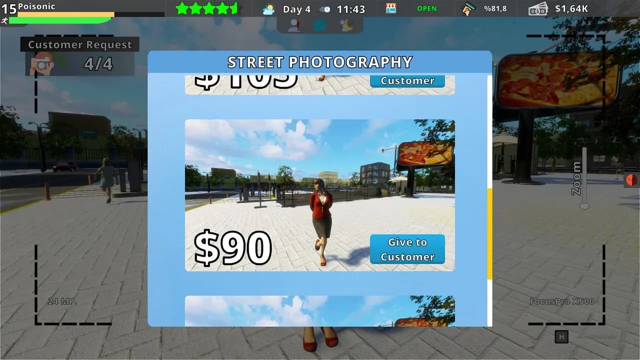 Photographer's Life Simulator — скриншот 5