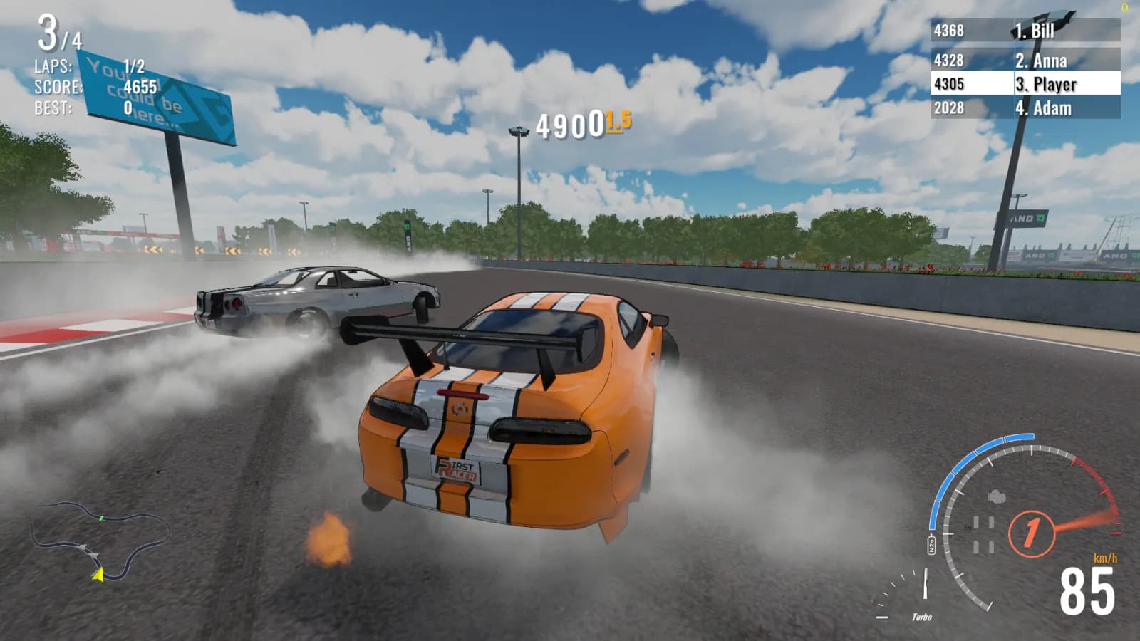 First Racer — скриншот 4