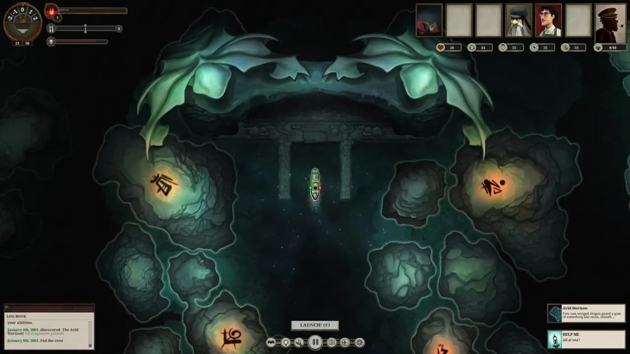 Sunless Sea — скриншот 7