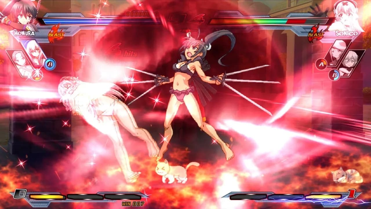 Nitroplus Blasterz: Heroines Infinite Duel — скриншот 12