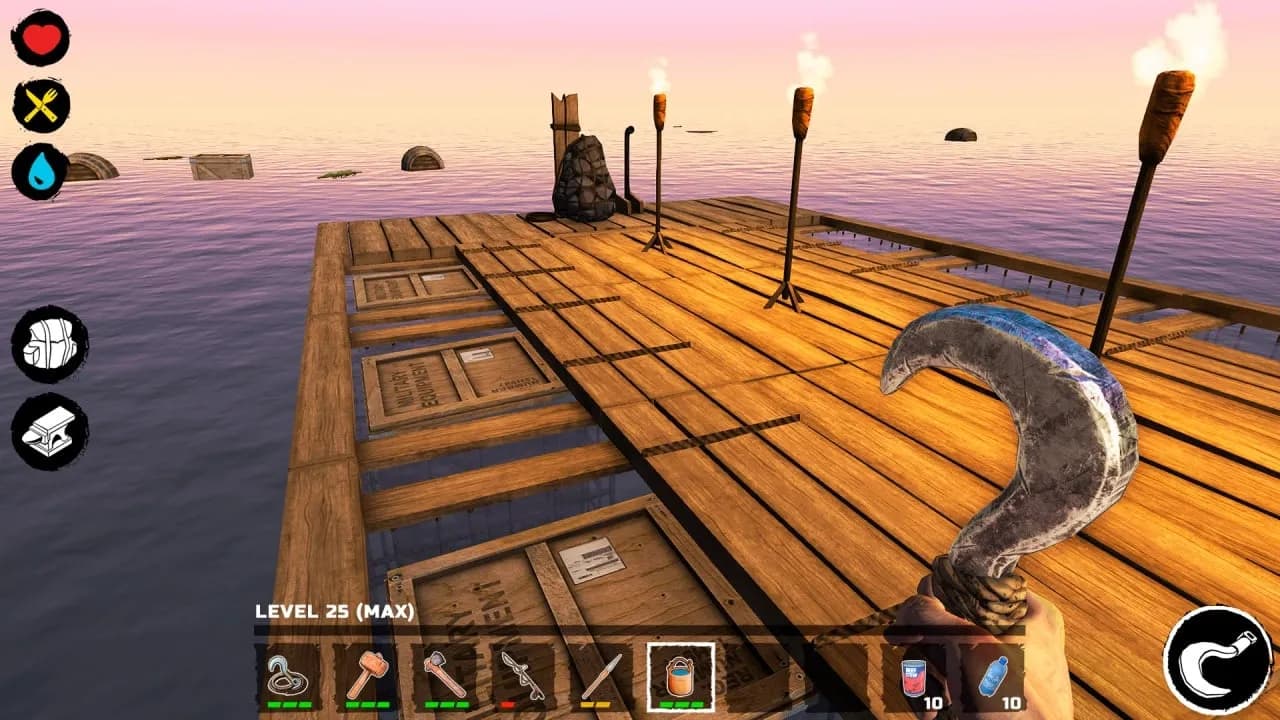 Survive on Raft — скриншот 1