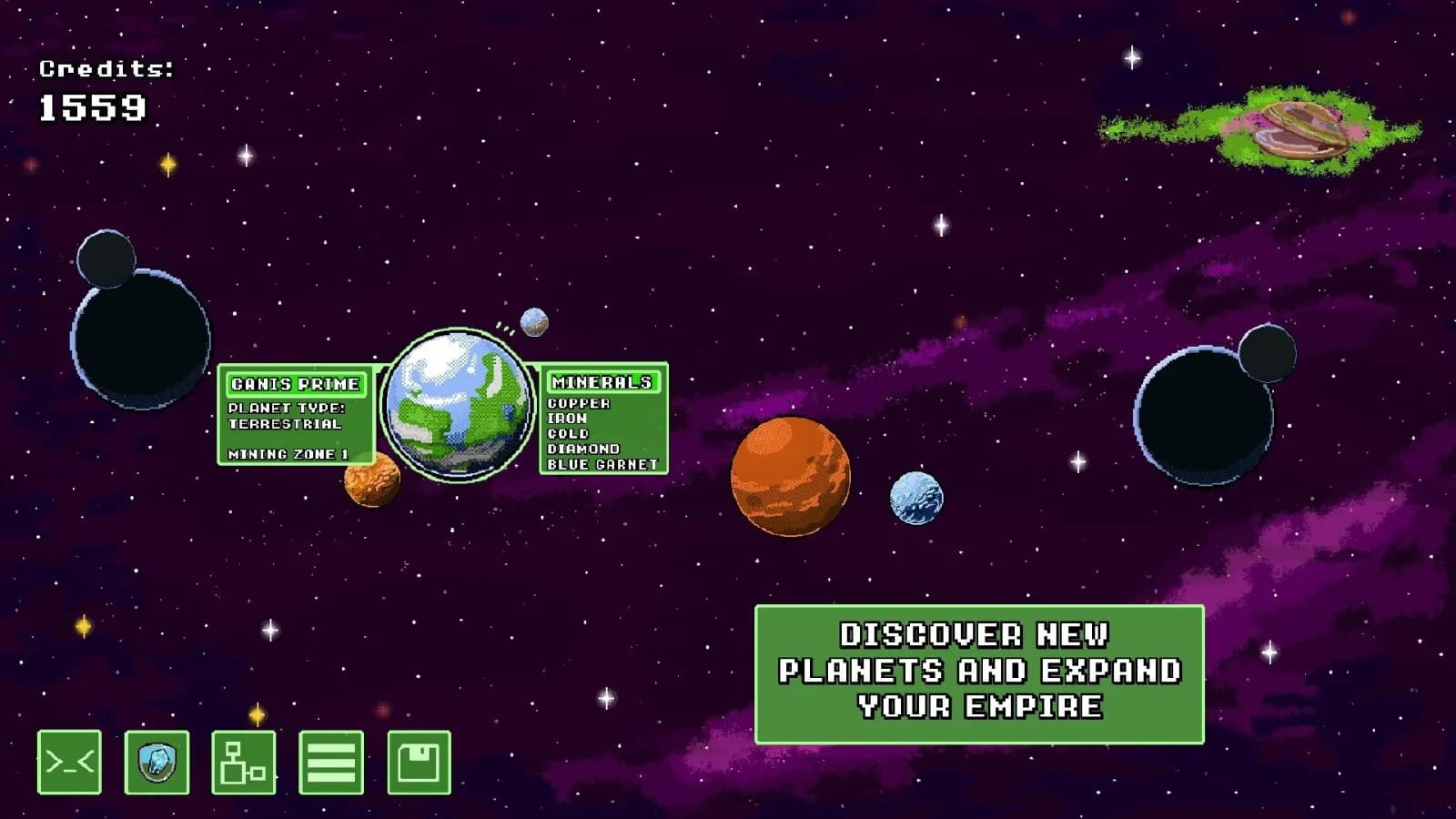 Exofinity Clicker — скриншот 1