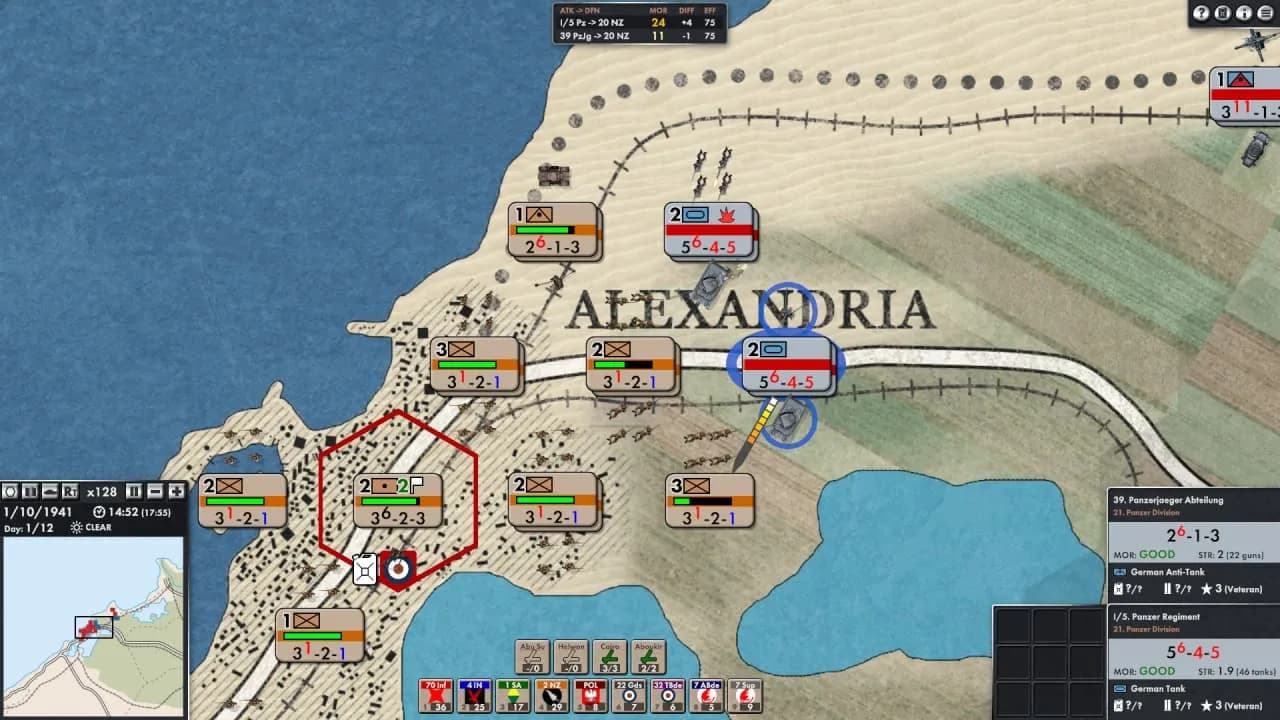Attack at Dawn: North Africa — скриншот 8