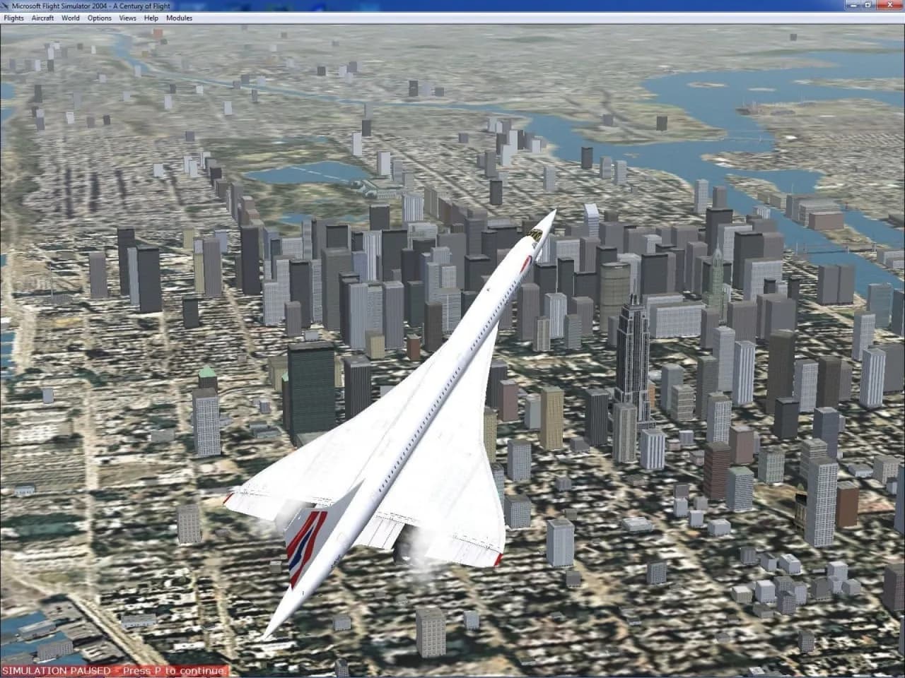 Microsoft Flight Simulator 2004 - A Century of Flight — скриншот 12