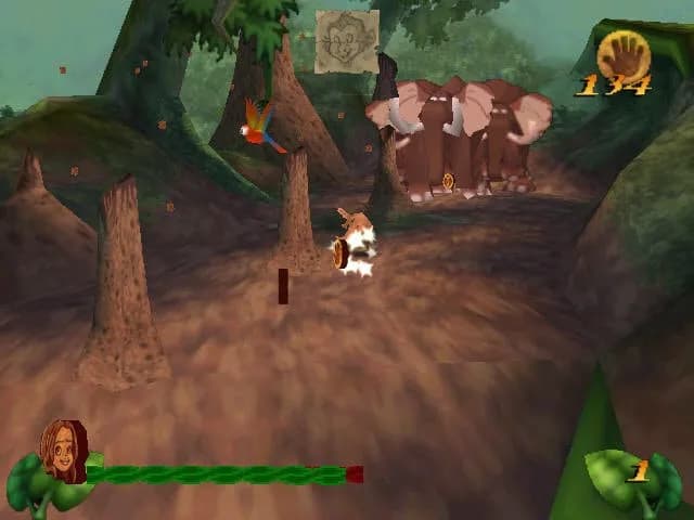 Disney's Tarzan — скриншот 4