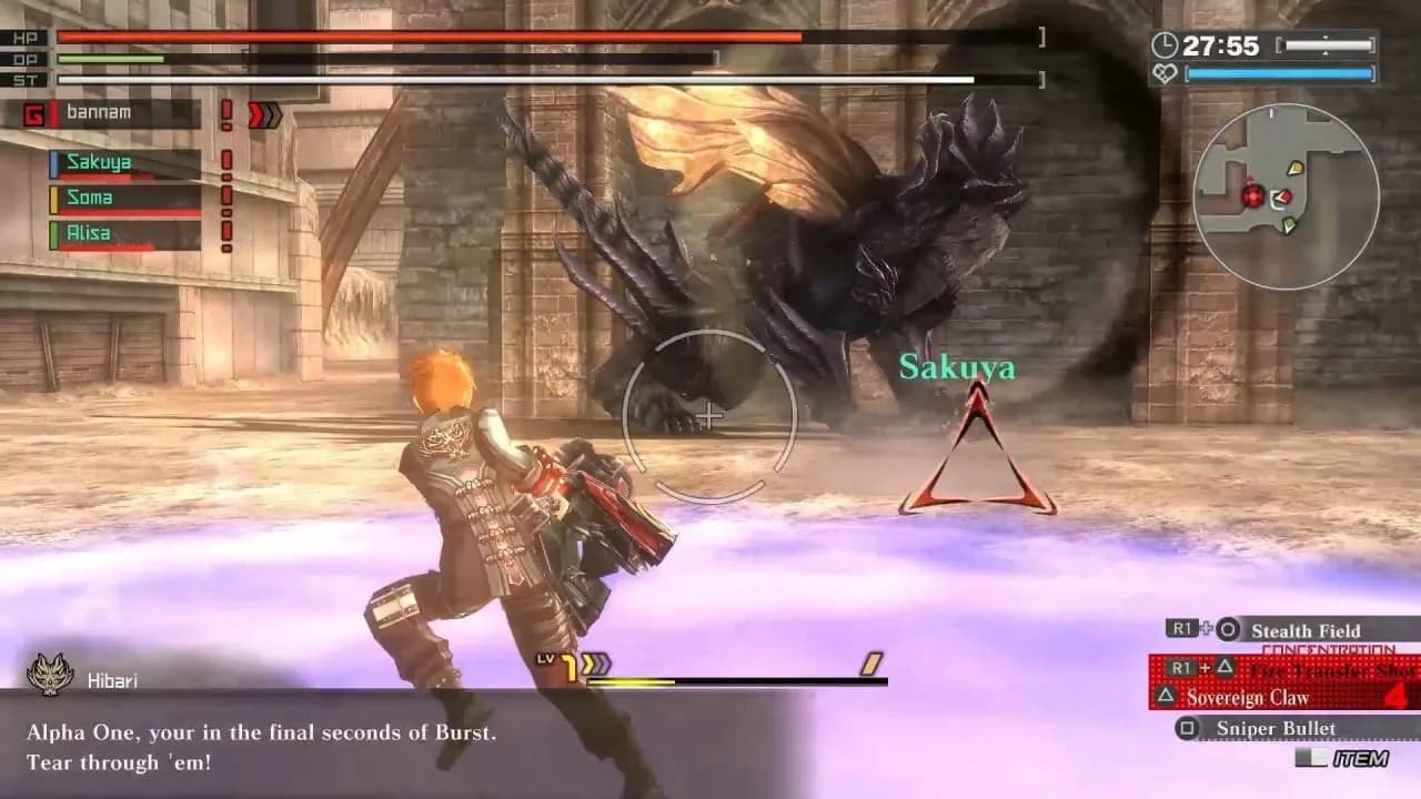 GOD EATER Resurrection — скриншот 10