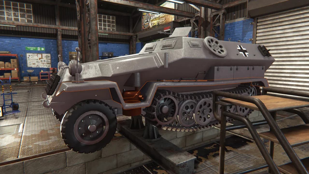Tank Mechanic Simulator — скриншот 3