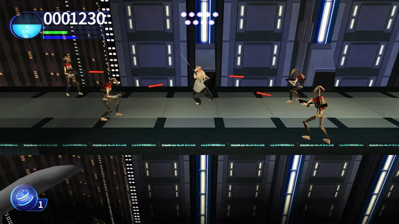 STAR WARS: Episode 1 - Jedi Power Battles — скриншот 3