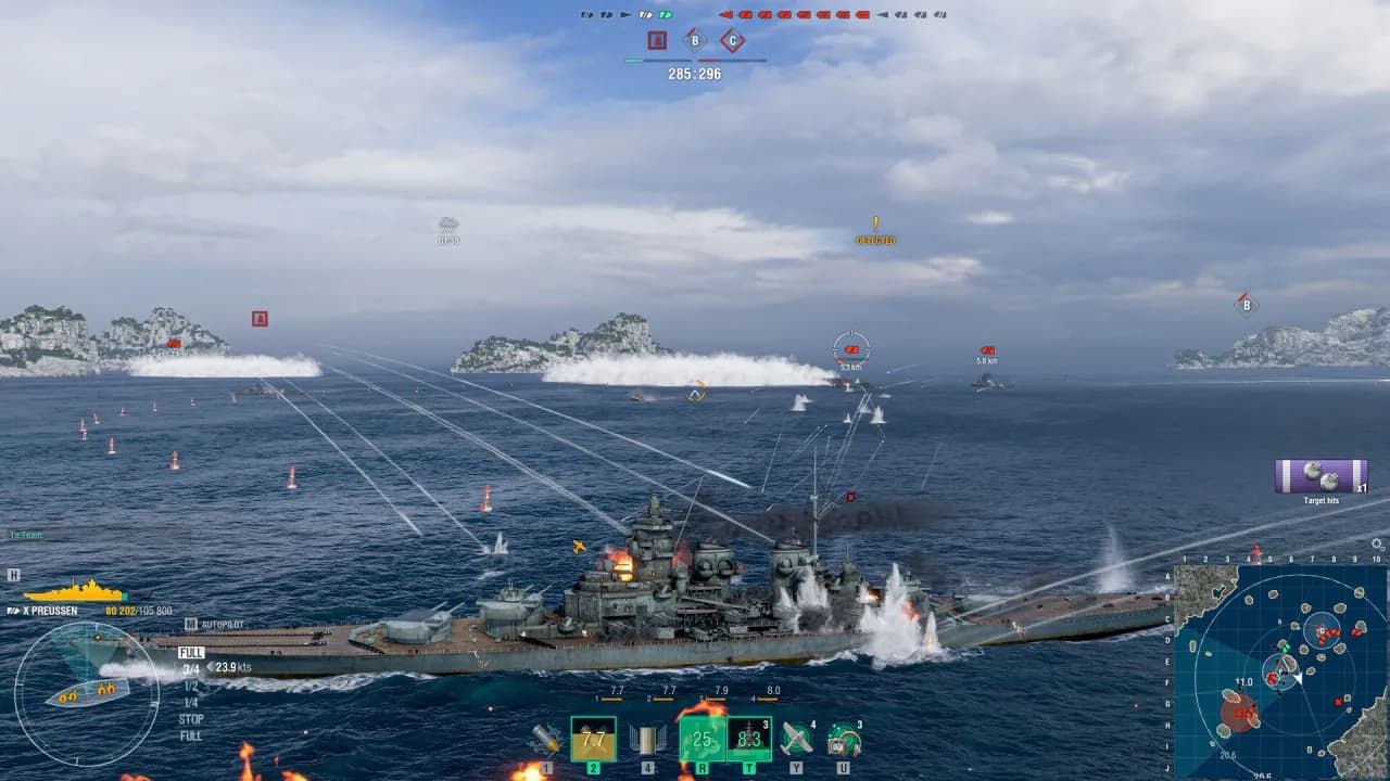 World of Warships — скриншот 3