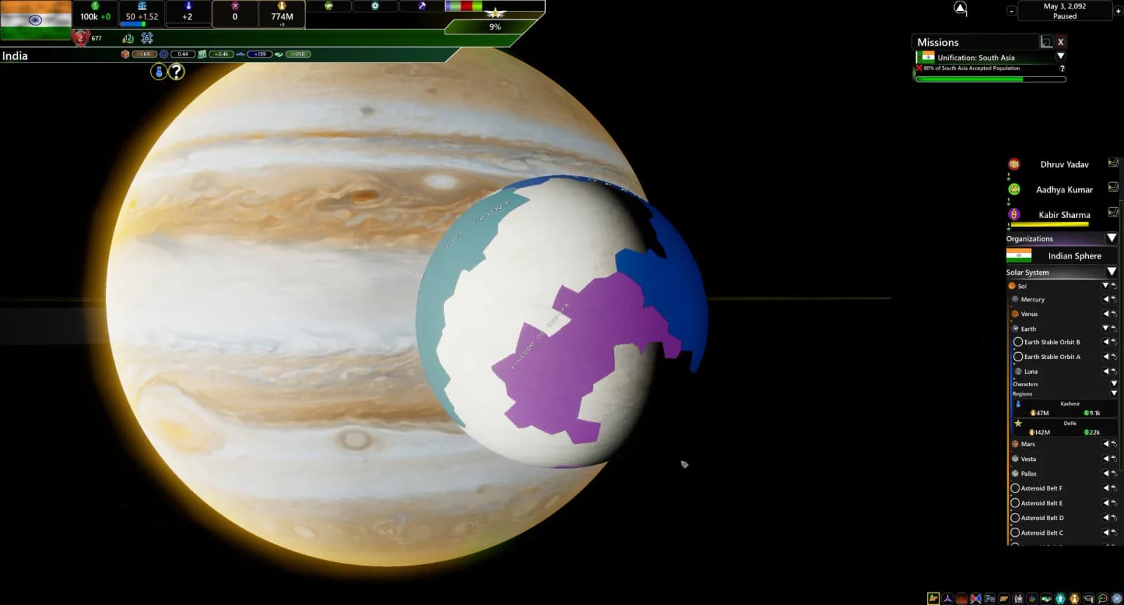 Solar Nations 2 — скриншот 5