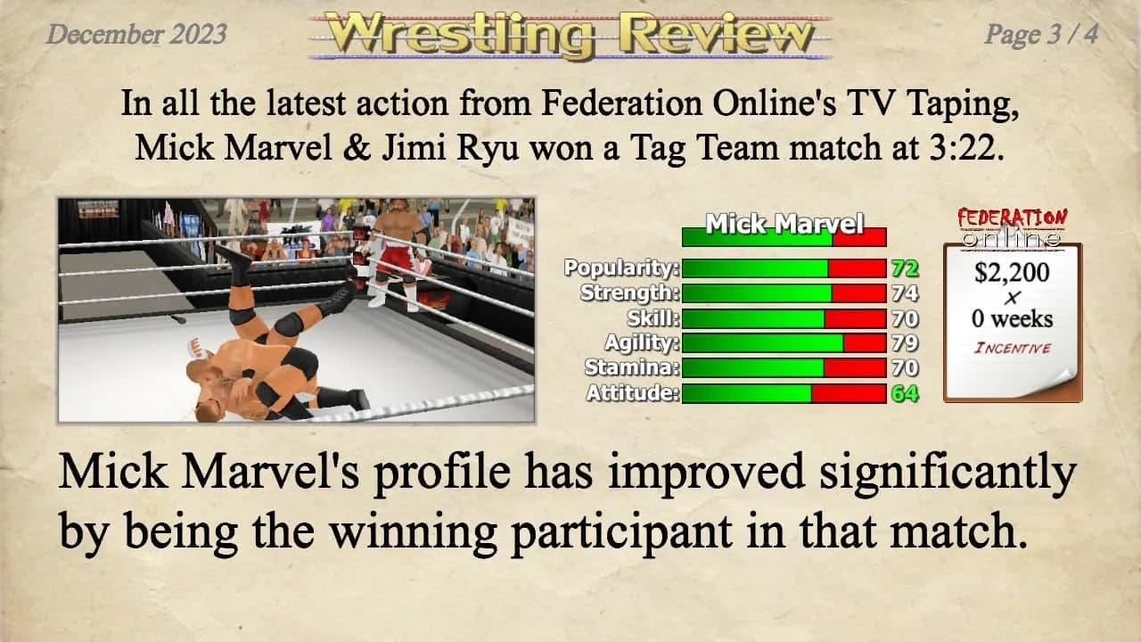 Wrestling Empire — скриншот 8