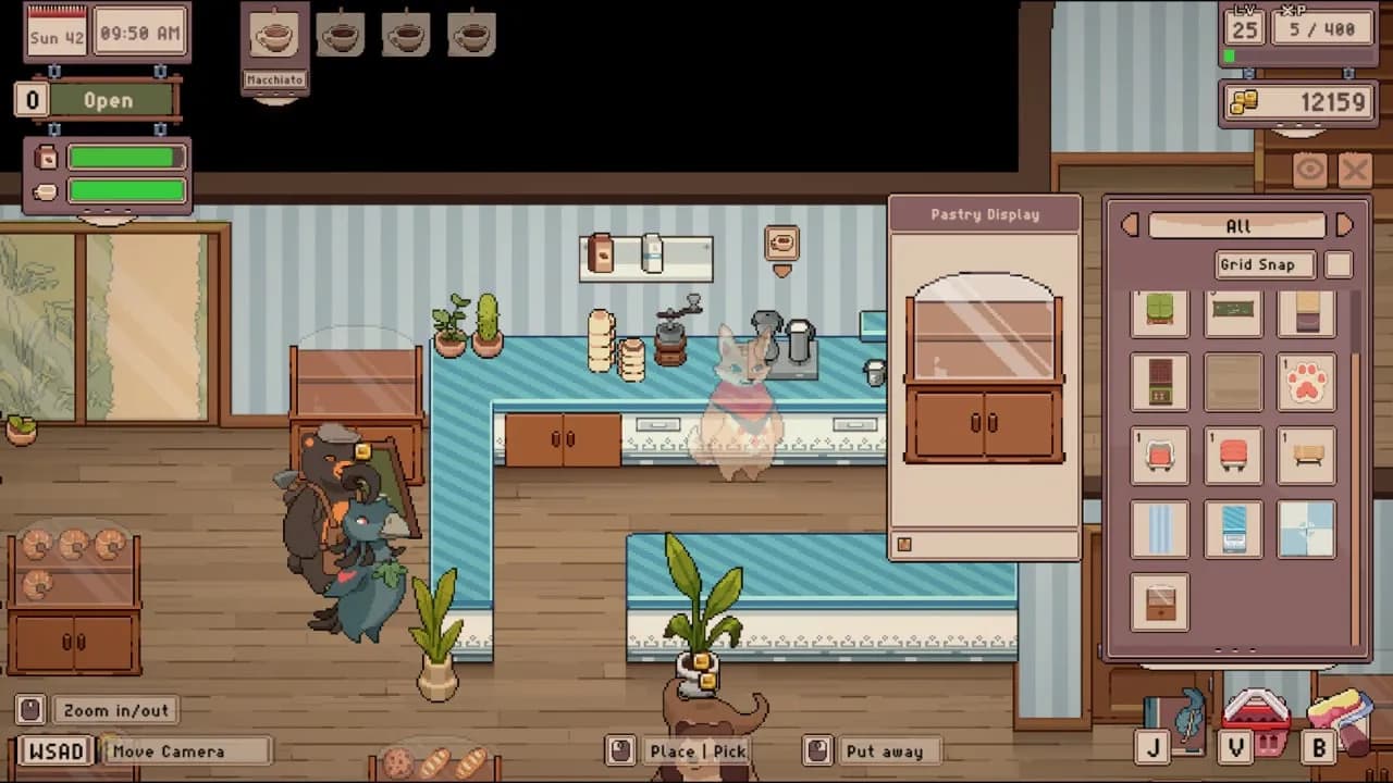 Tailside: Cozy Cafe Sim — скриншот 4