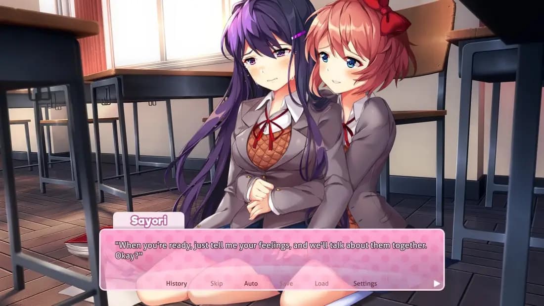 Doki Doki Literature Club Plus! — скриншот 2