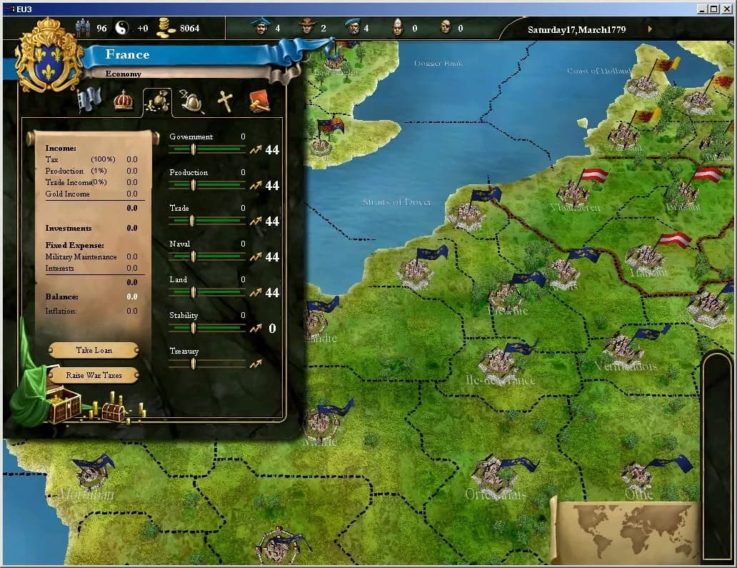 Europa Universalis 3 Complete — скриншот 3