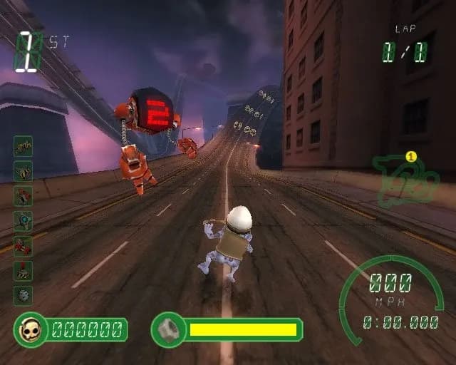 Crazy Frog Racer — скриншот 2