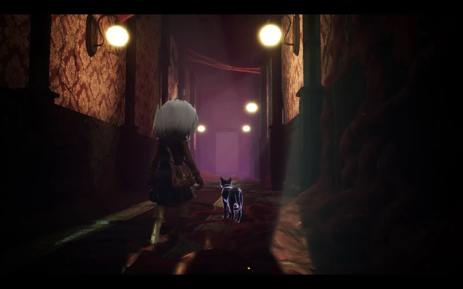 LIGHT: Black Cat and Amnesia Girl — скриншот 2