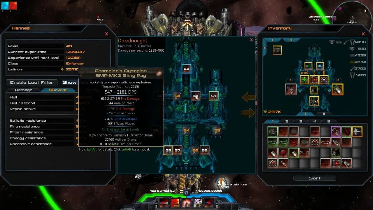 Nienix: Cosmic Warfare — скриншот 2