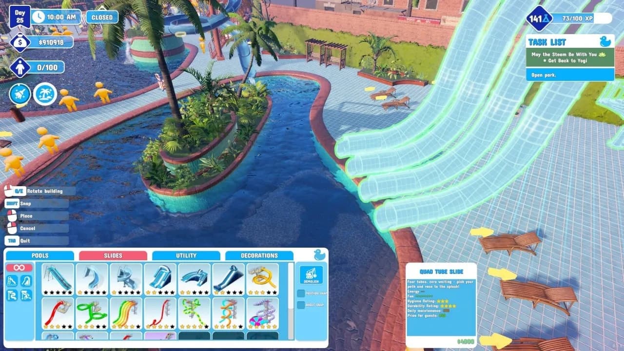 Waterpark Simulator — скриншот 8