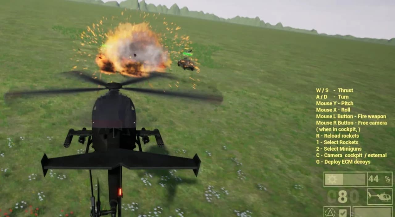 Helicopter Simulator 2020 — скриншот 5