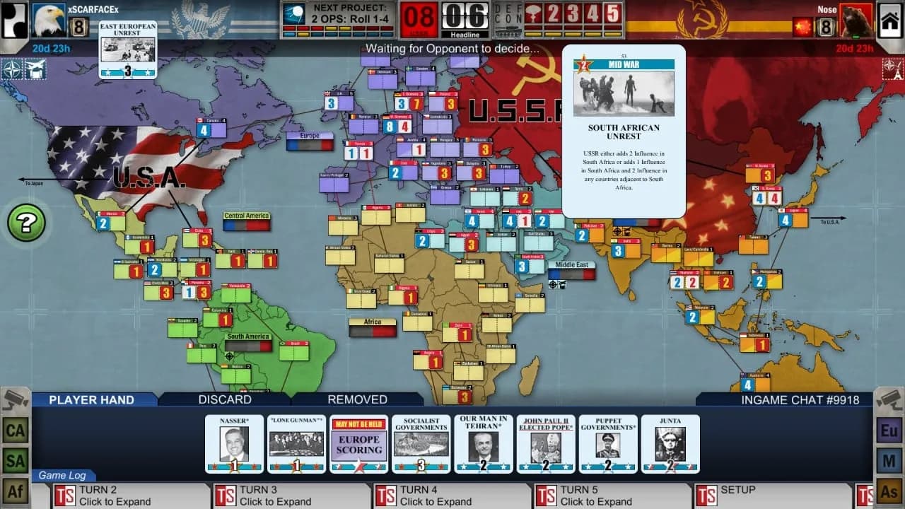 Twilight Struggle — скриншот 9