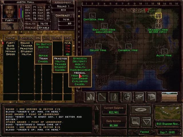Jagged Alliance 2 Gold — скриншот 3