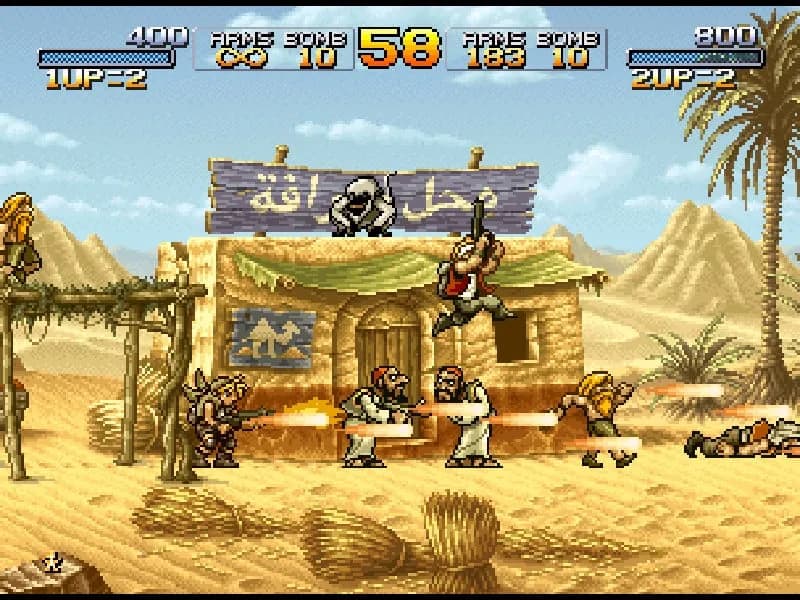 METAL SLUG 2 — скриншот 1