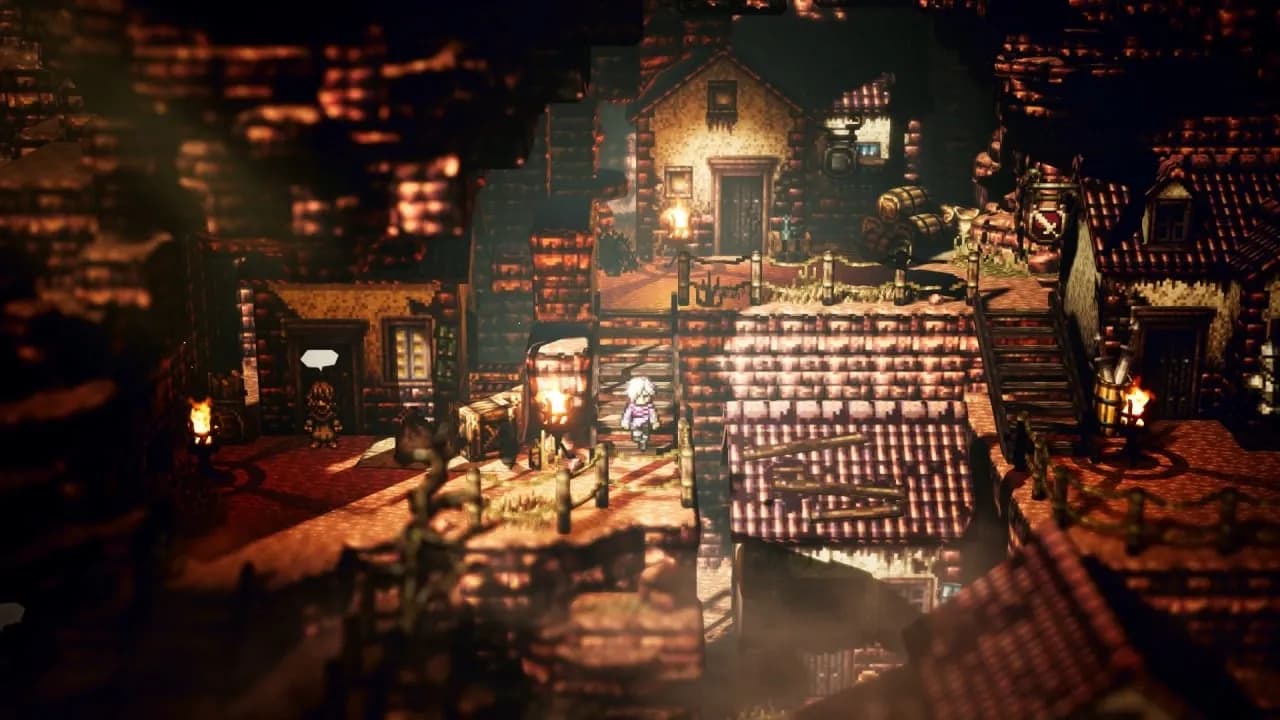OCTOPATH TRAVELER — скриншот 2