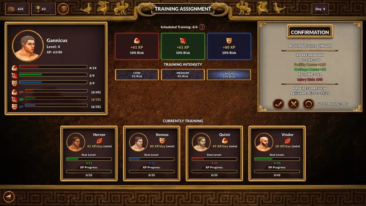 Gladiator Command — скриншот 4