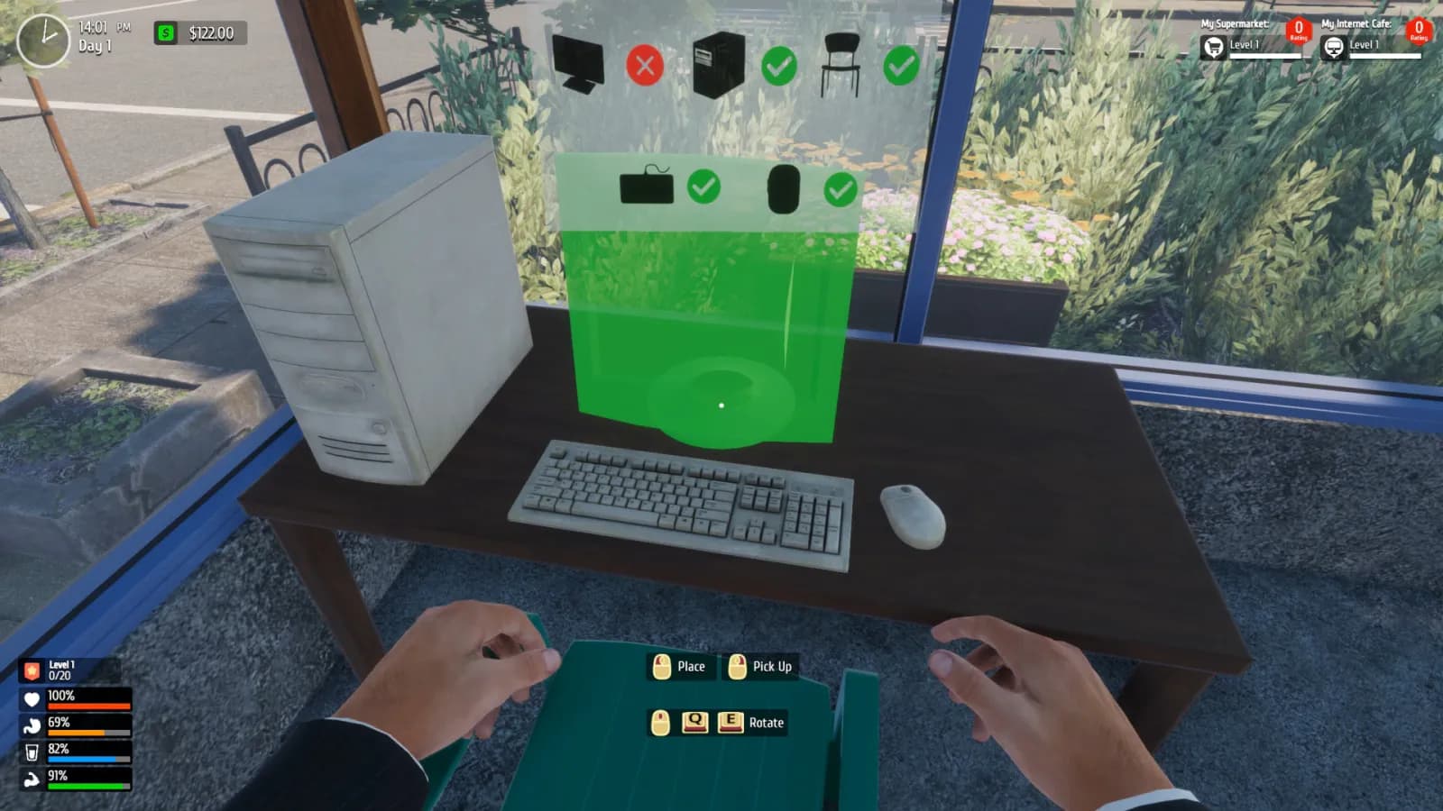 Internet Cafe & Supermarket Simulator 2024 — скриншот 4