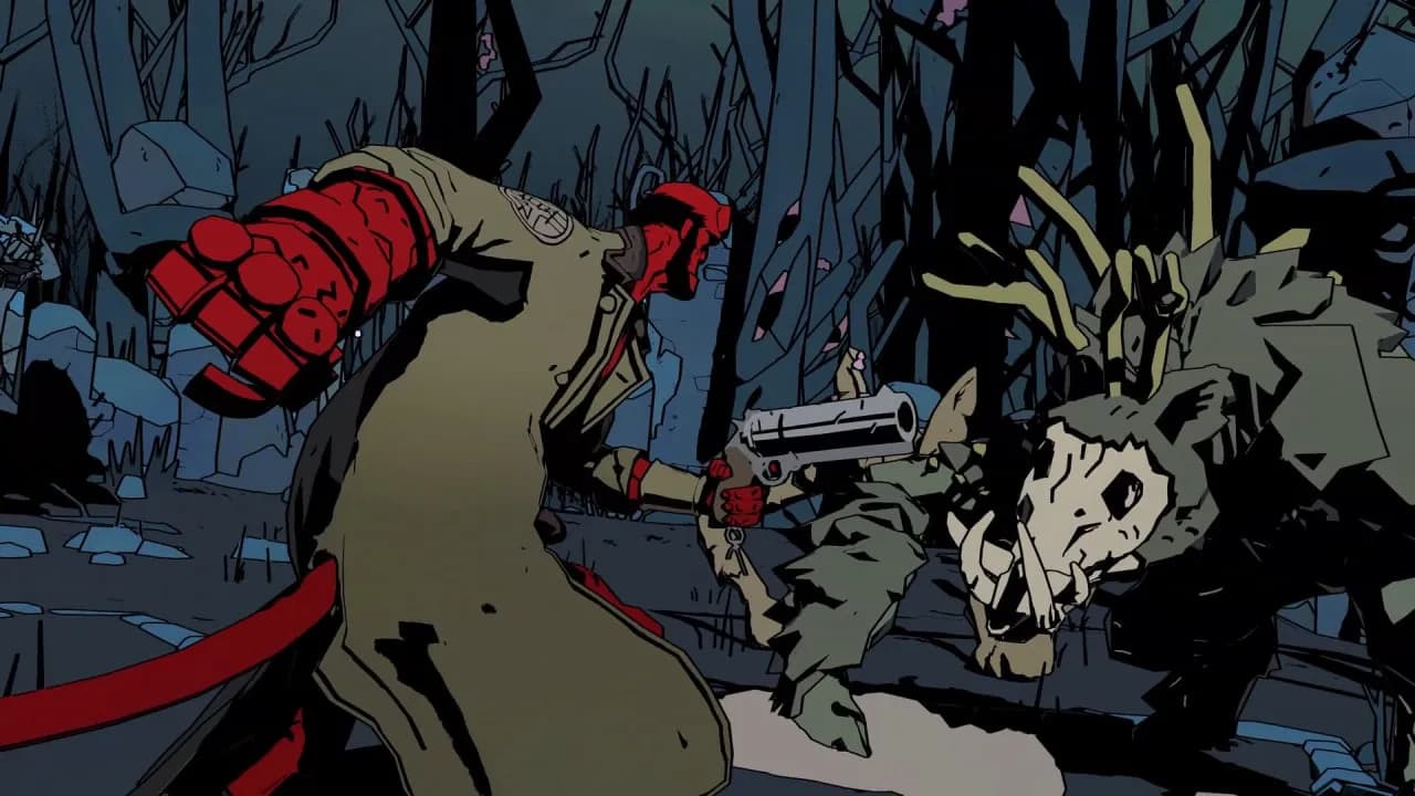 Hellboy Web of Wyrd — скриншот 2