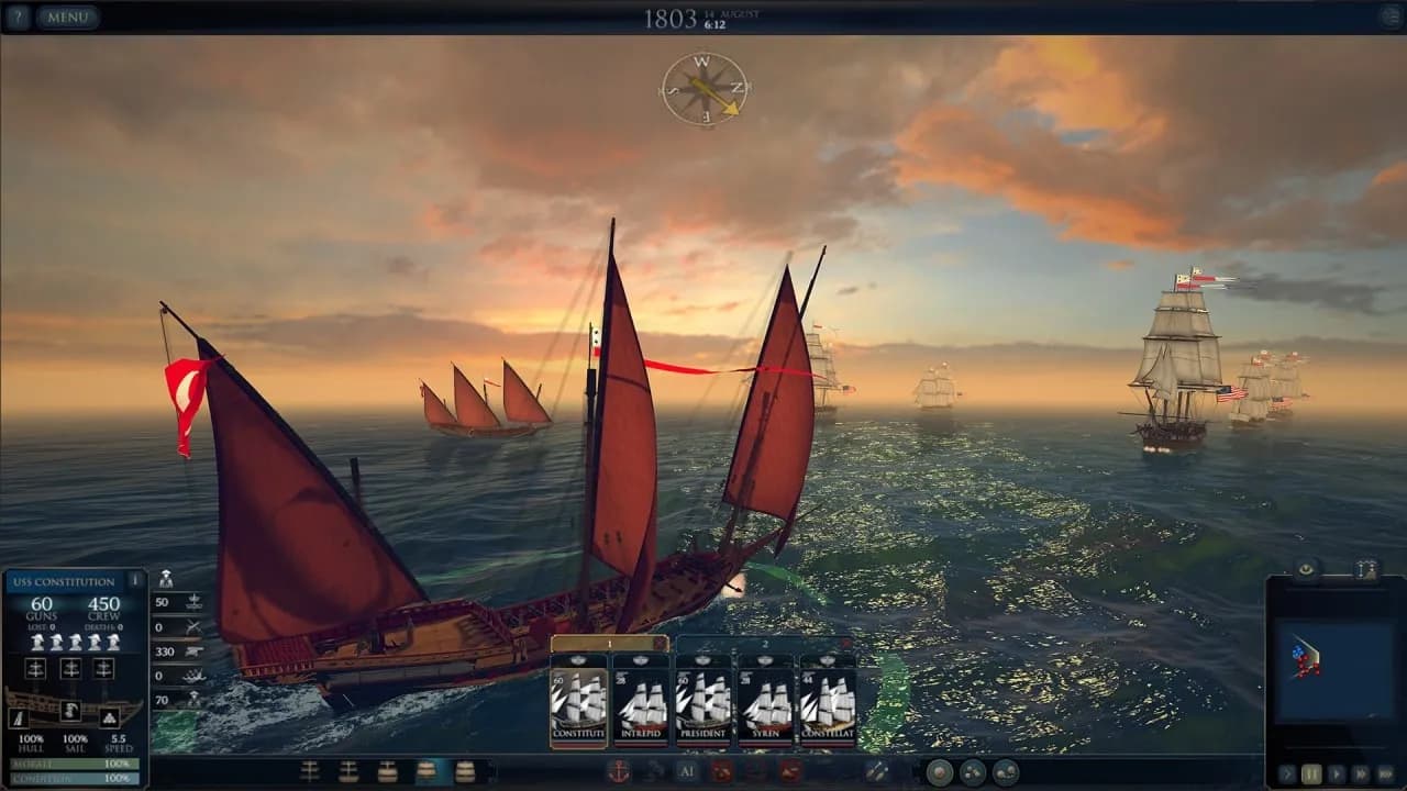 Ultimate Admiral: Age of Sail — скриншот 12