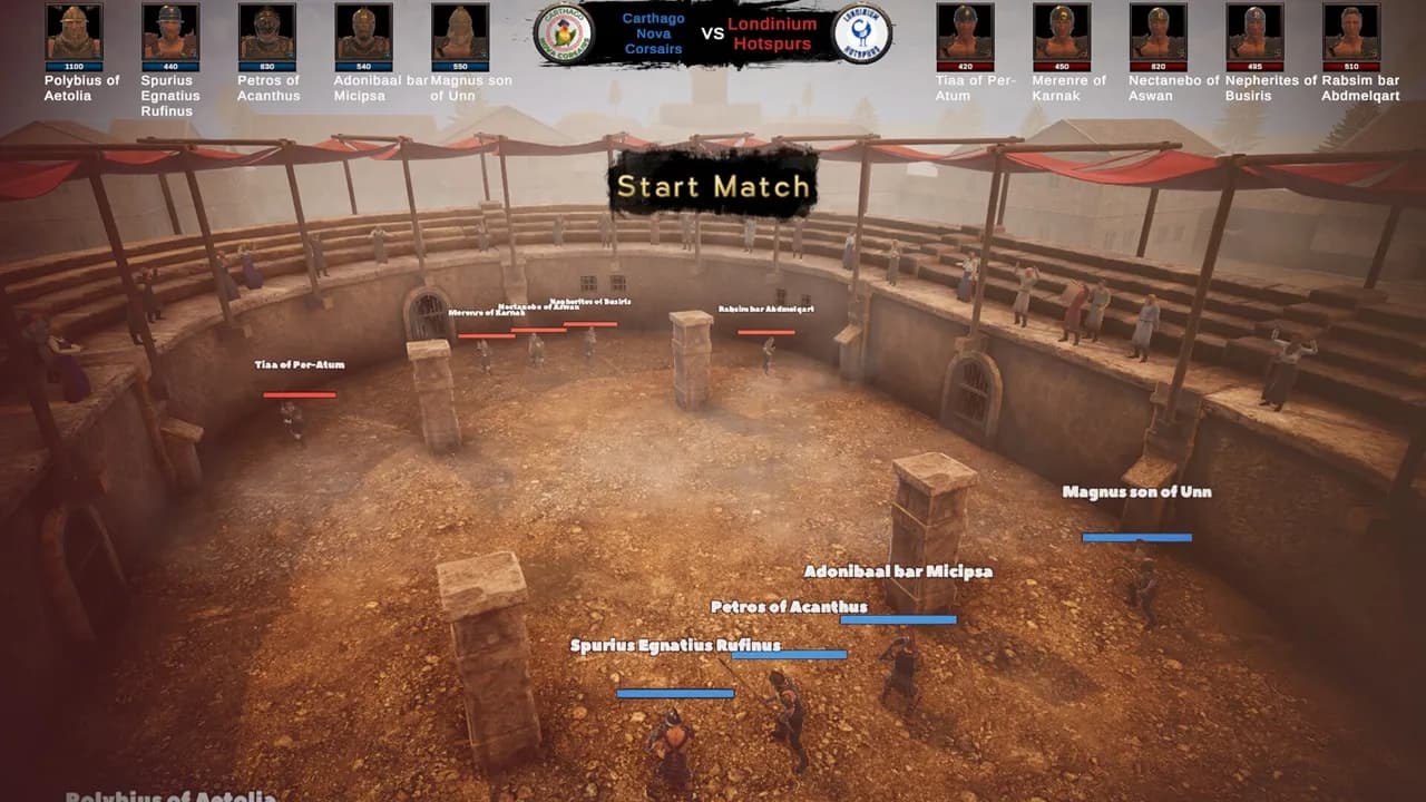 Ludus Magnatus Gladiator Manager Simulator — скриншот 3