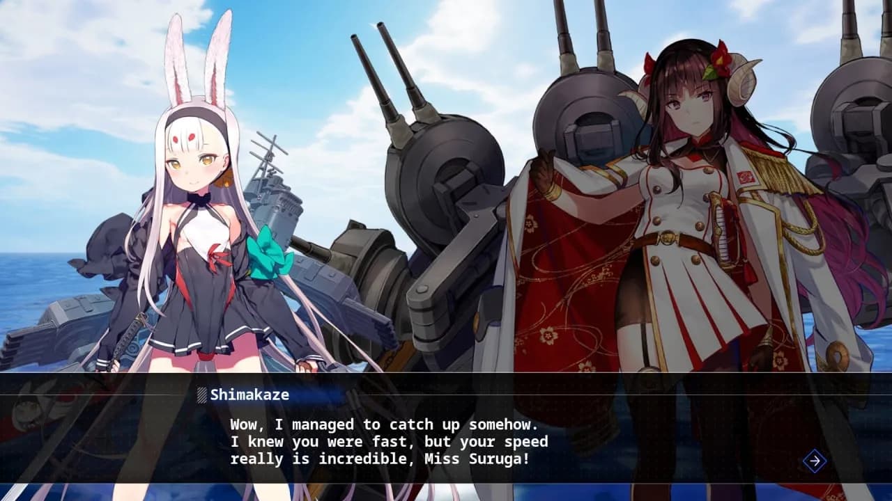 Azur Lane Crosswave — скриншот 5