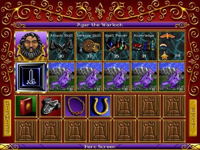 Heroes of Might and Magic (Герои 1) — скриншот 6