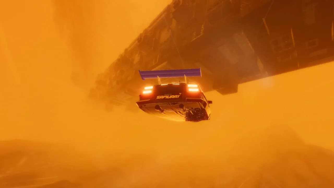 Hovercars 3077: Underground racing — скриншот 3