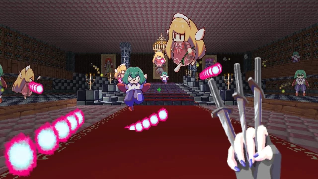 I Am Sakuya: Touhou FPS Game — скриншот 2