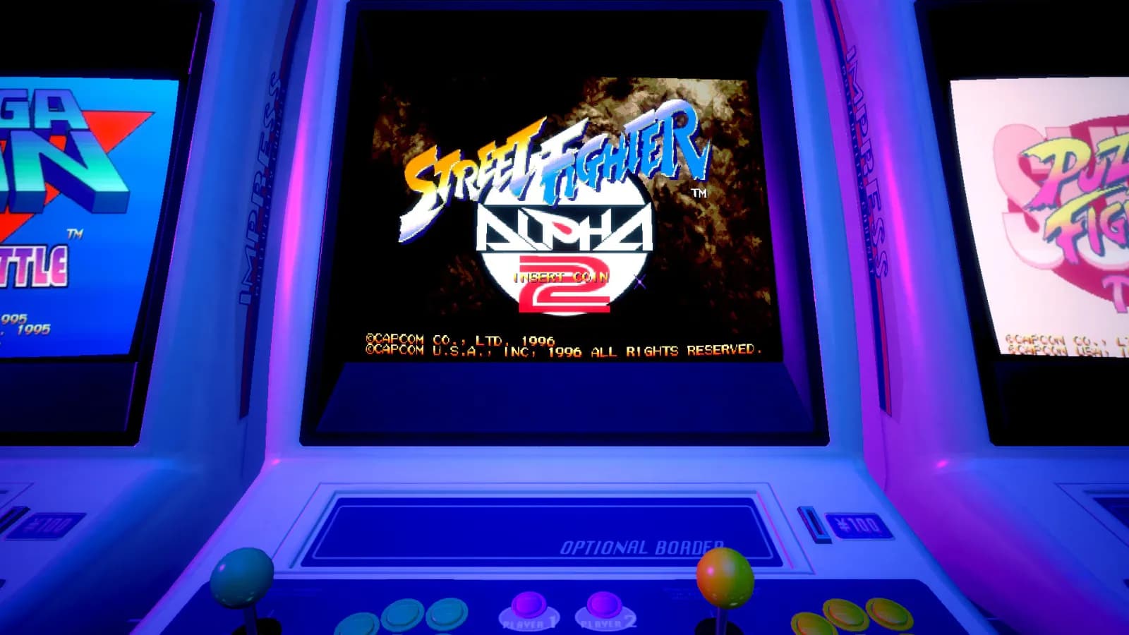 Street Fighter Alpha 2 — скриншот 1