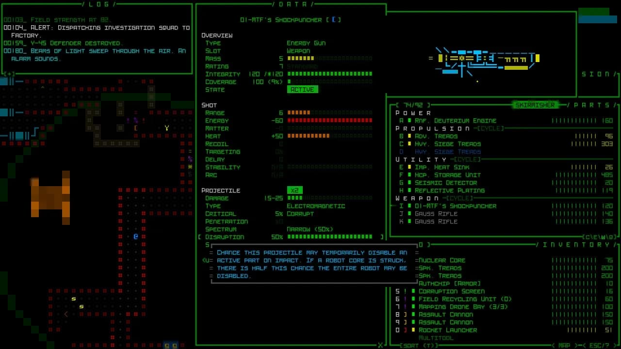 Cogmind — скриншот 8