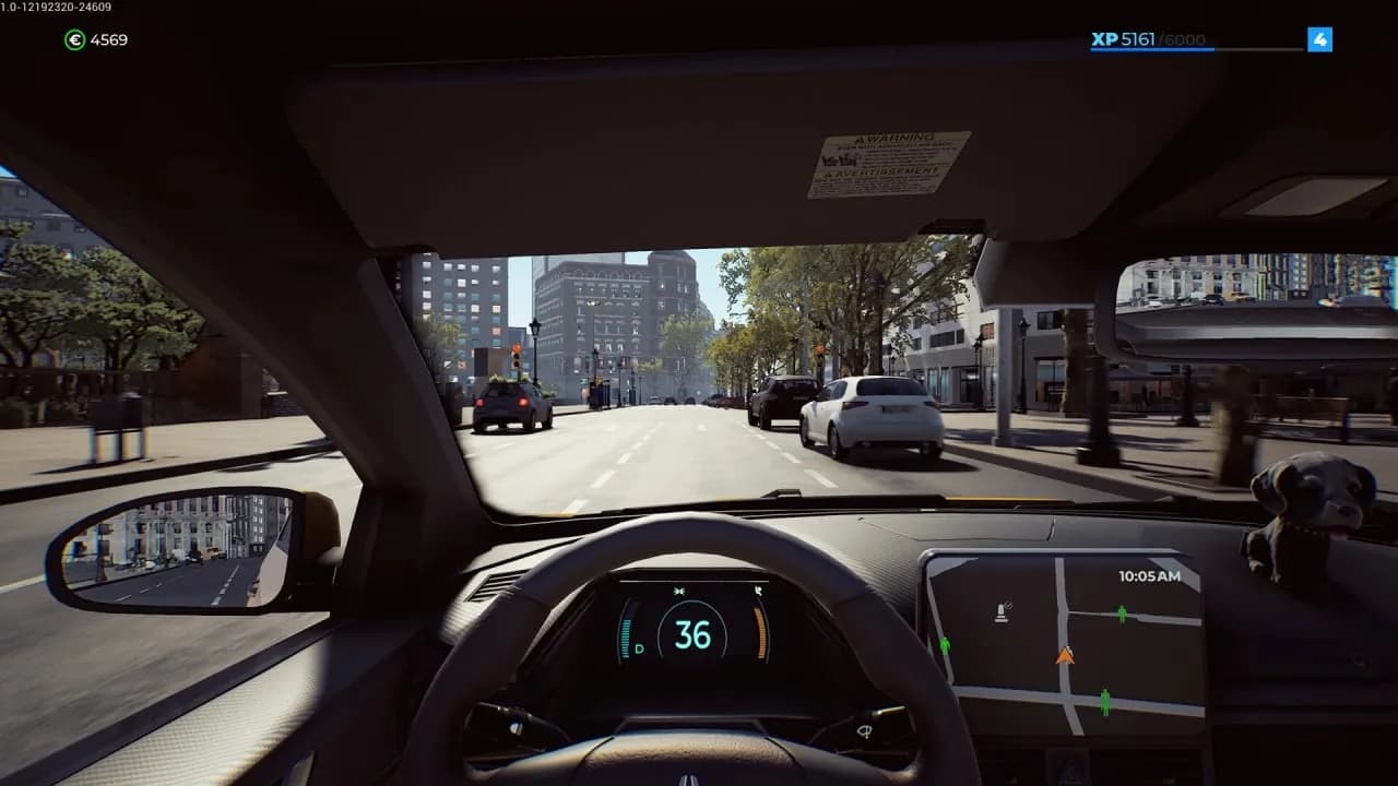 Taxi Life: A City Driving Simulator — скриншот 1