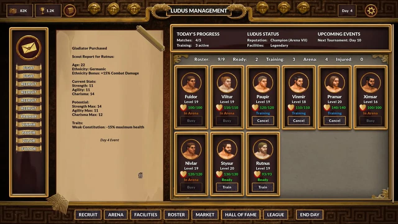 Gladiator Command — скриншот 3