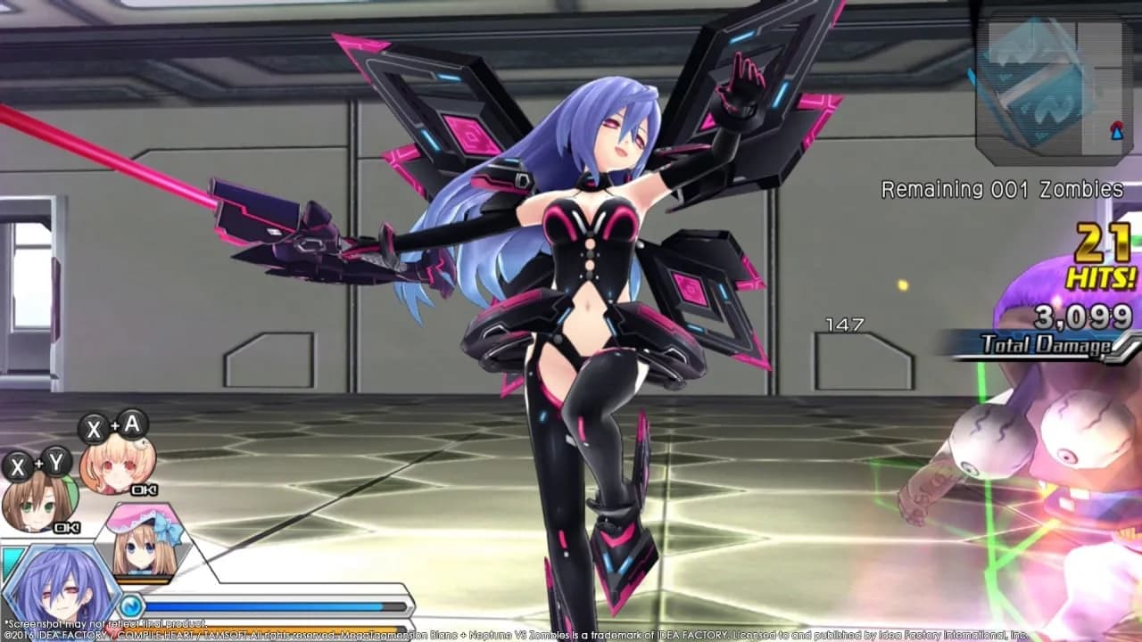 MegaTagmension Blanc + Neptune VS Zombies — скриншот 12