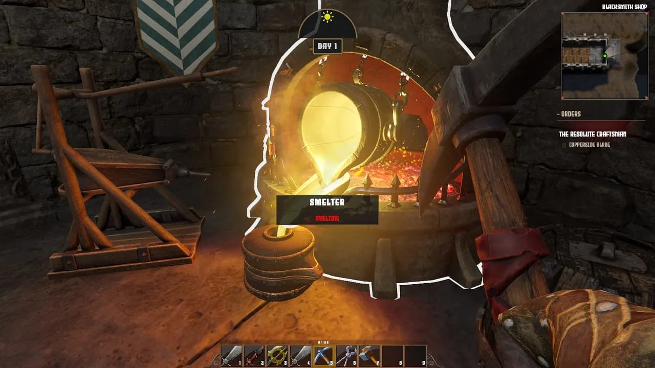 Medieval Crafter Blacksmith — скриншот 1