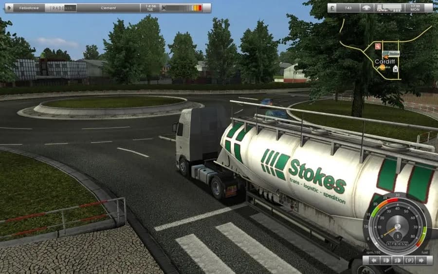 UK Truck Simulator — скриншот 3