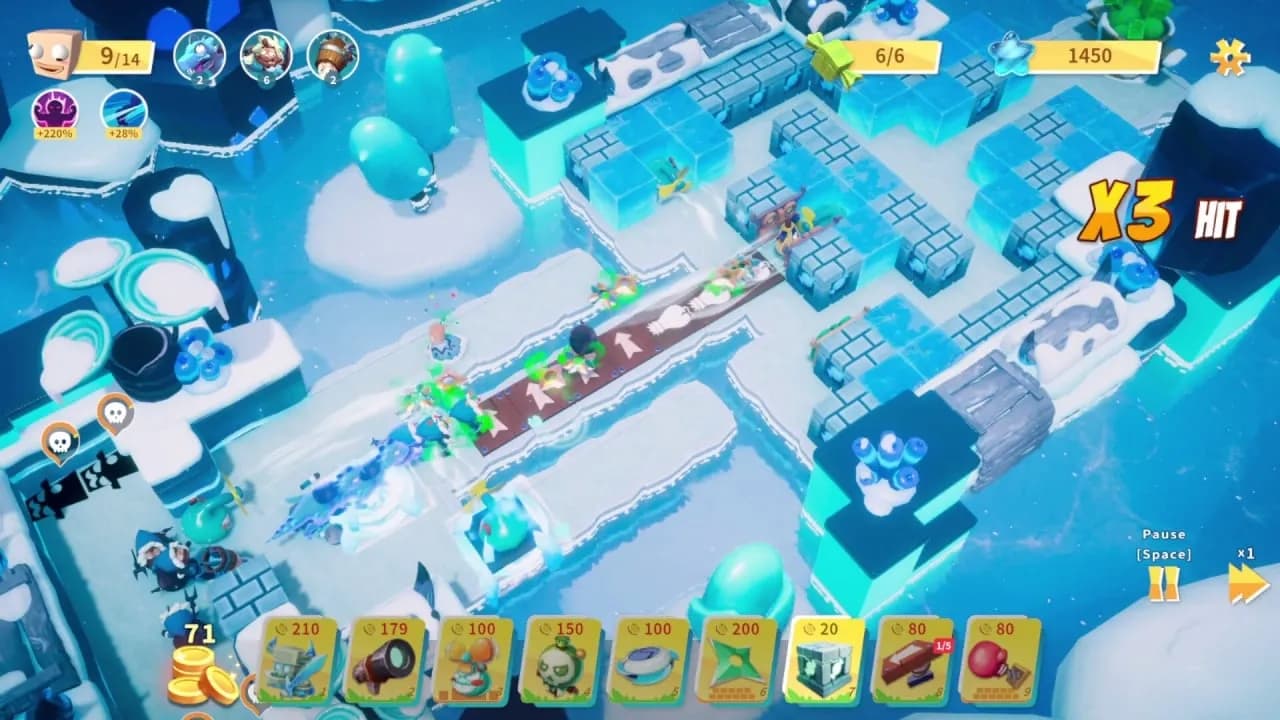 Candy Disaster - Tower Defense — скриншот 1
