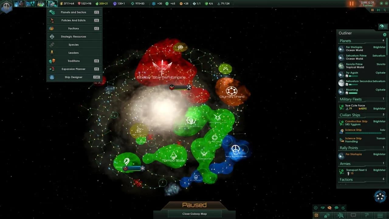 Stellaris: Utopia — скриншот 4