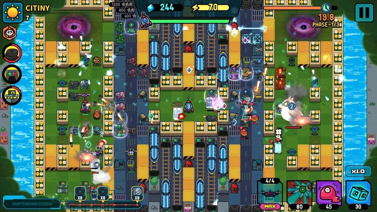 Broken Universe - Tower Defense — скриншот 4