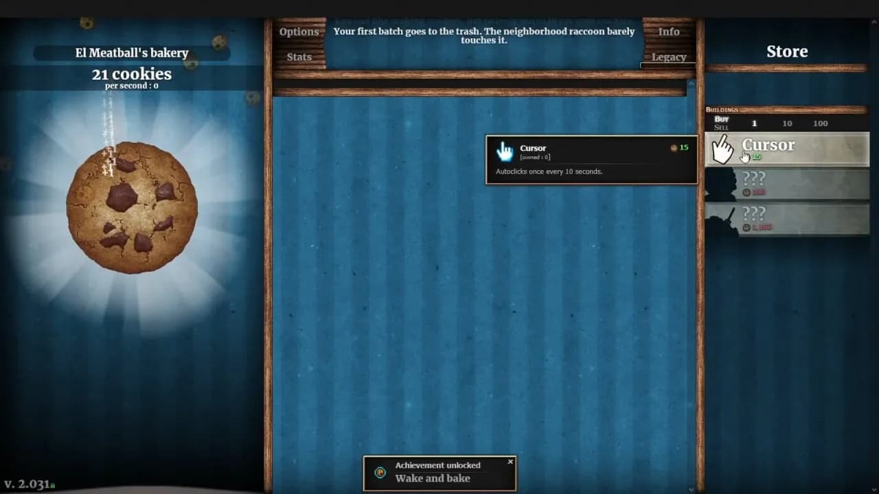 Cookie Clicker — скриншот 1