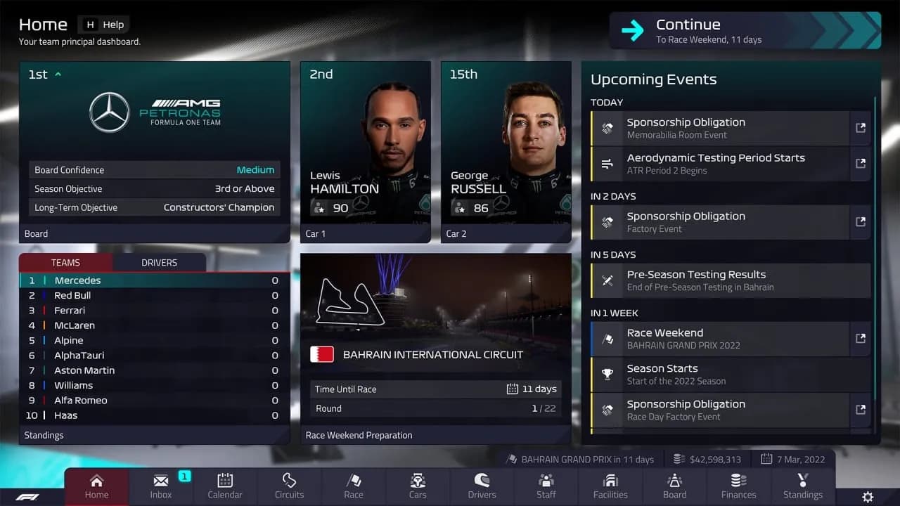 F1 Manager 2022 — скриншот 3